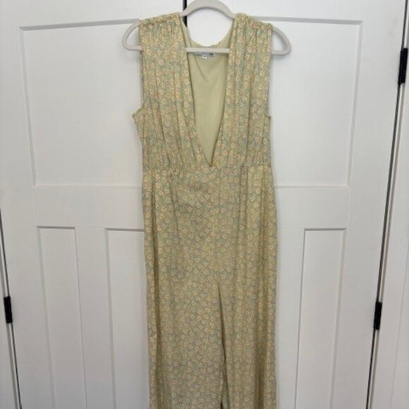 EUC Derek Lam Leaf Plunge Jumpsuit // Size 46 (L) - Picture 4 of 8